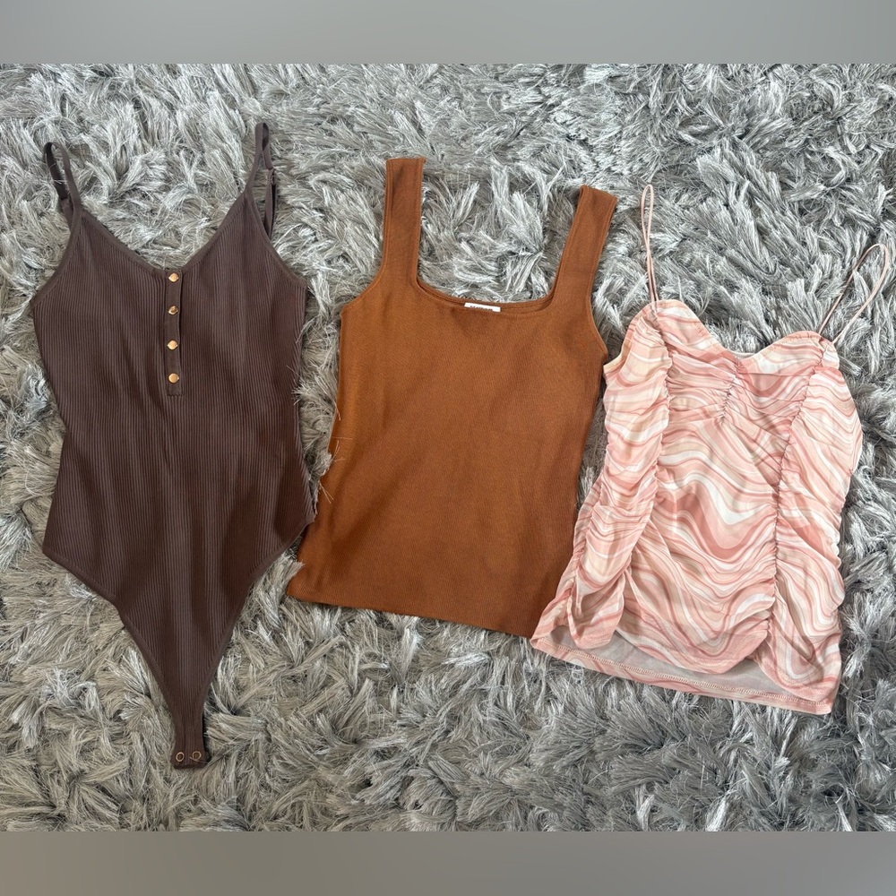 Three going out tops